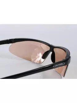 ALPINA DRIFT Sportbrille - Farbe: Schwarz