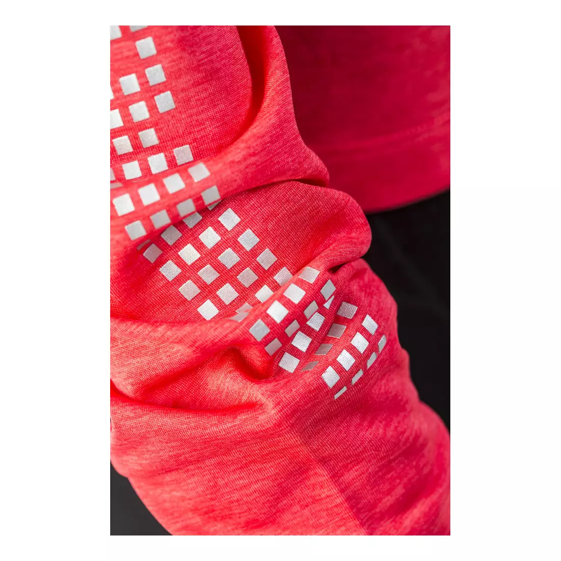 CRAFT REFLECTIVE ZIP 1905499-452000 Damen Langarm-Lauf-T-Shirt rosa