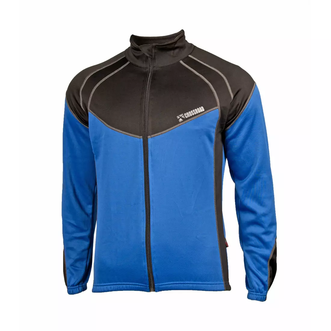 CROSSROAD KENT warmes Fahrrad-Sweatshirt, schwarz und blau