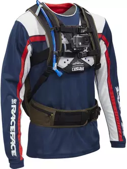 Camelbak SS18 Oberkörper-Protektor mit Griff für eine Sportcamera STERNUM PROTECTOR Black 1557001000