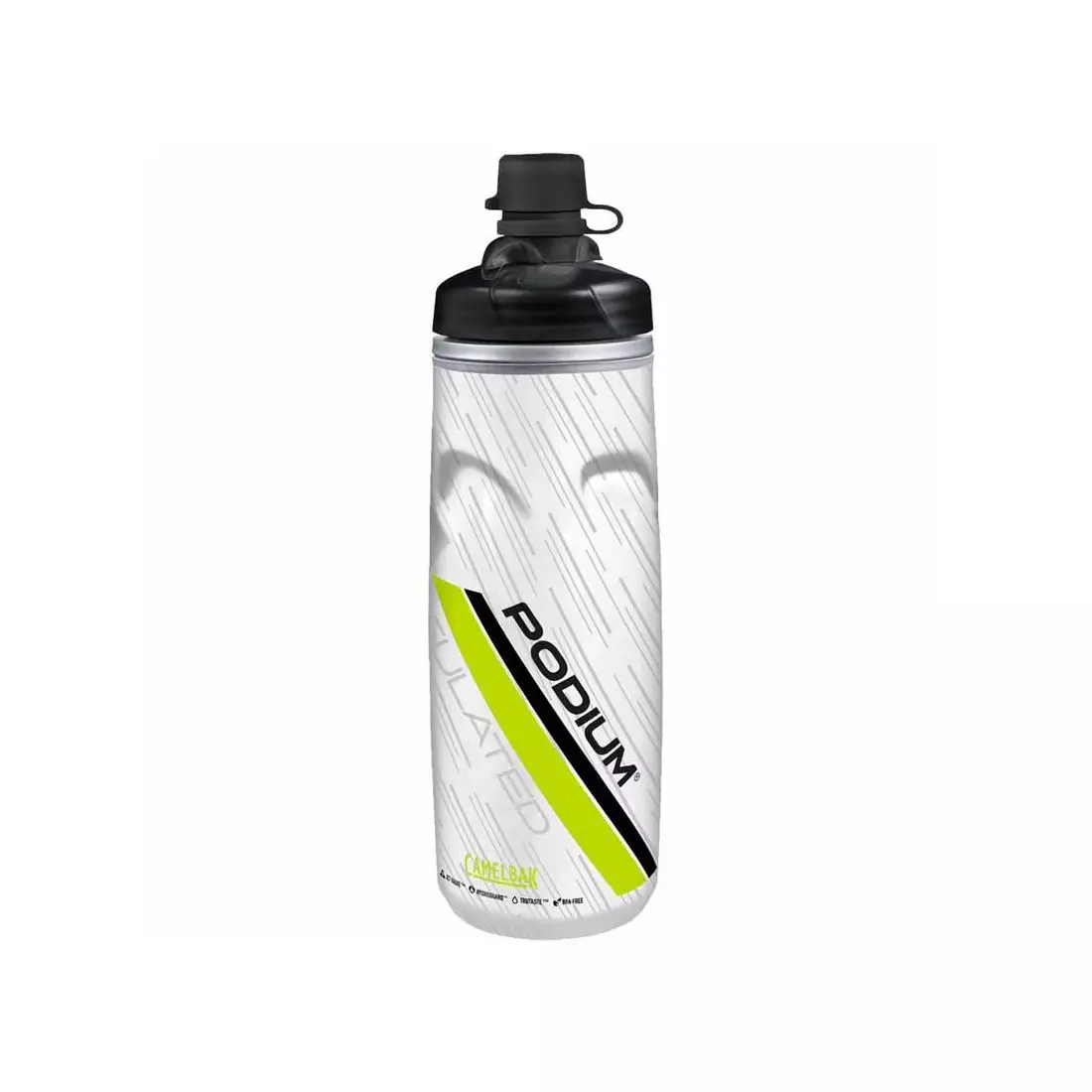 Camelbak SS18 Thermo-Fahrradwasserflasche Dirt Series Podium Chill 21oz / 620ml Limette