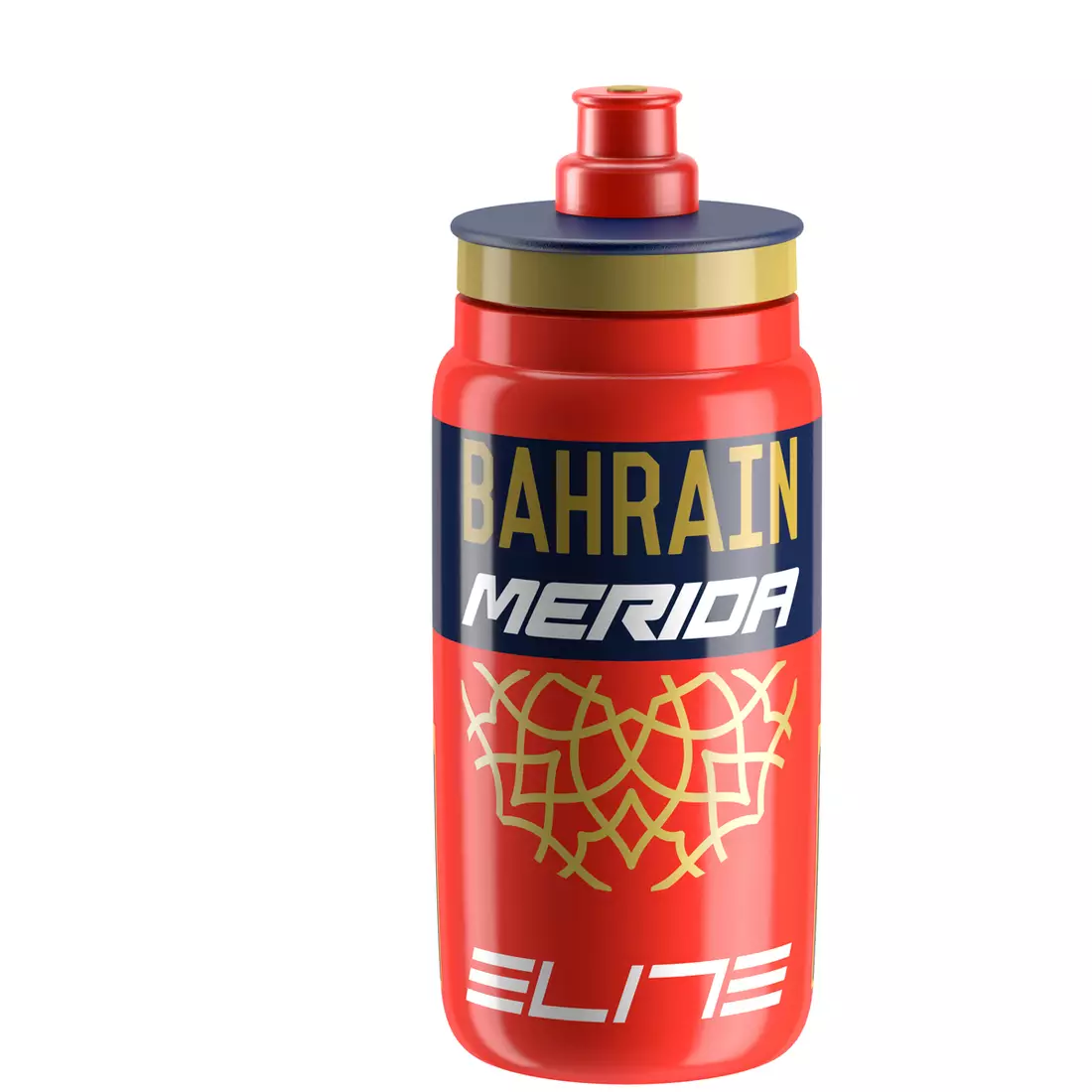 ELITE Trinkflasche FLY Teams 2018 BAHRAIN MERIDA 550ML EL0160467 SS19