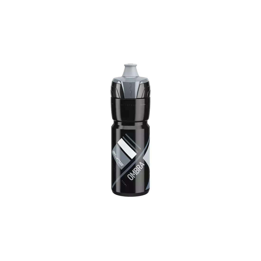 Elite-Flasche Ombra Schwarz-Grau Grafik 750 ml EL0150508
