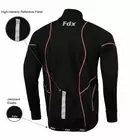 FDX 1300 Winter Fahrradjacke, Softshell, Schwarz-Rot