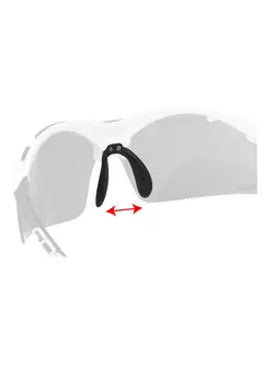 FORCE DUKE Brille mit Wechselgläsern rot und schwarz 91023
