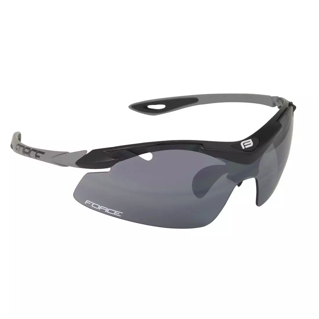 FORCE DUKE Brille mit austauschbaren Linsen Schwarz 91024