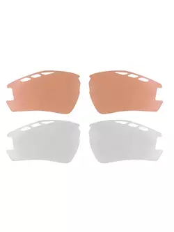 FORCE RIDE PRO Brille mit austauschbaren Linsen + Optische Fassung Schwarz 909224