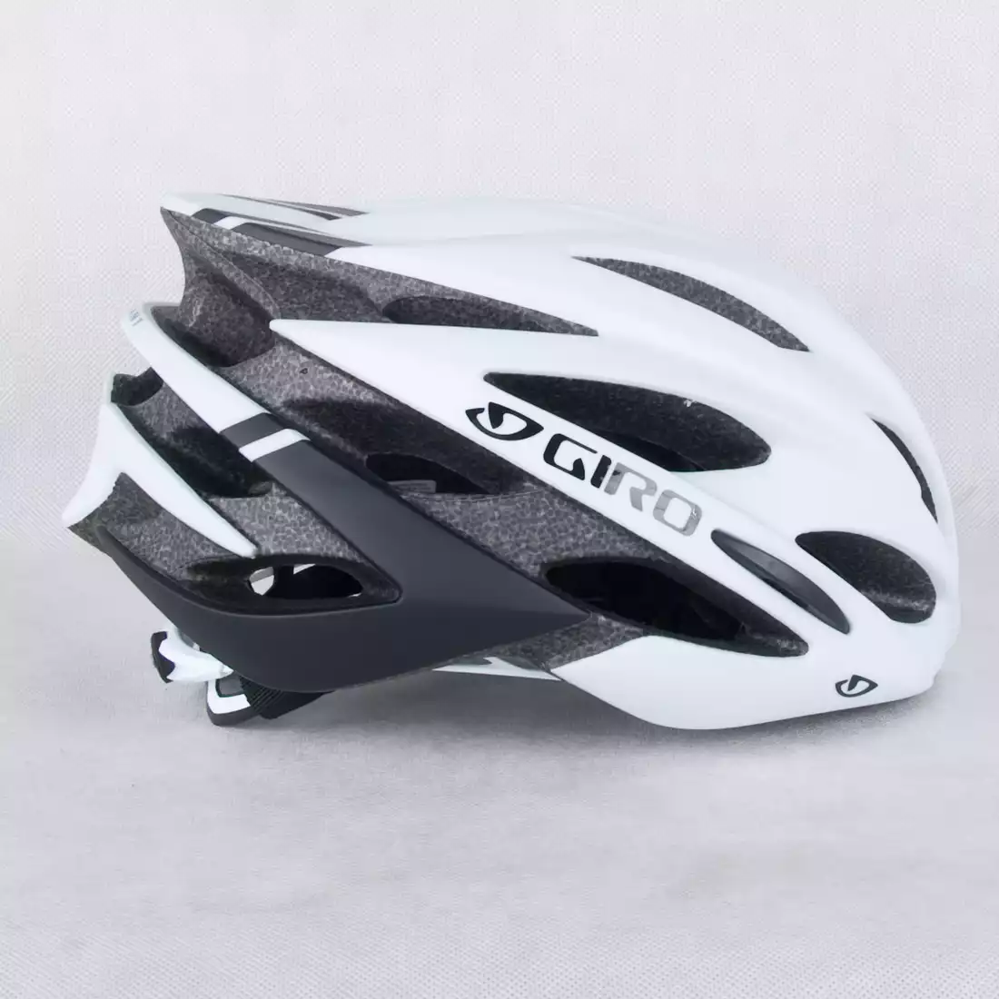 Giro Savant Rennrad Fahrrad Helm weiß/schwarz matt 2019 