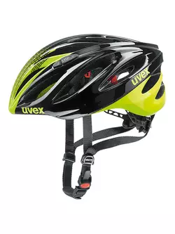 UVEX BOSS RACE Fahrradhelm 41022916 schwarz neongelb