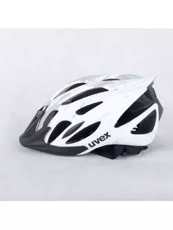 UVEX Fahrradhelm FLASH, Schwarz-Weiß, 41096602