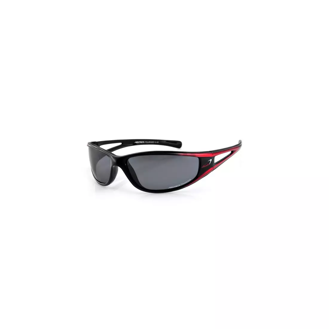 ARCTICA Sportbrille S-49 - Farbe: Schwarz und Rot
