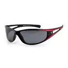 ARCTICA Sportbrille S-49 - Farbe: Schwarz und Rot
