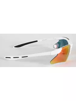 ROGELLI Sportbrille HS-702 + Etui - Farbe: Weiß