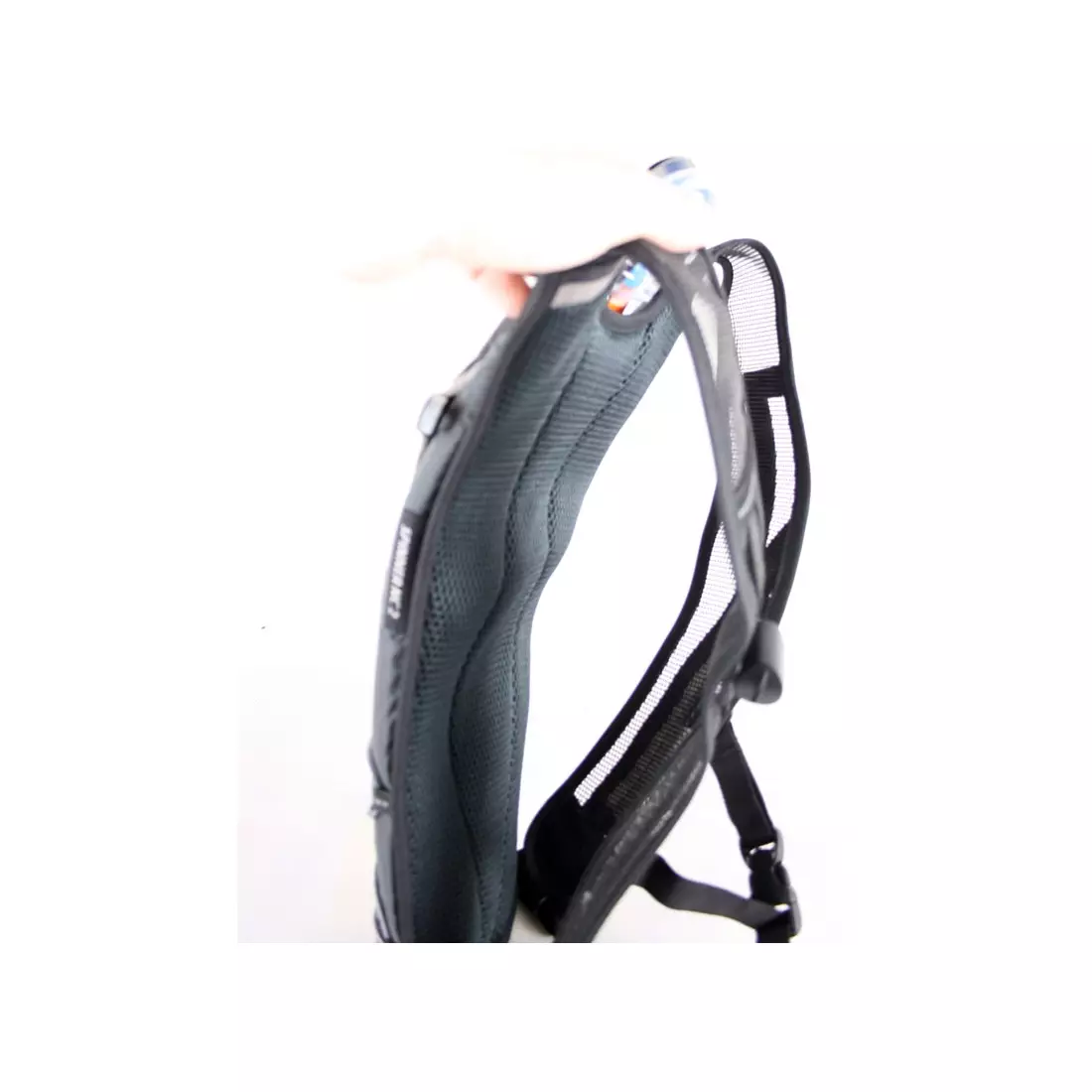 SOURCE SPINNER NC 2.0L Rucksack mit Wasserblase – Farbe: Schwarz und Grau