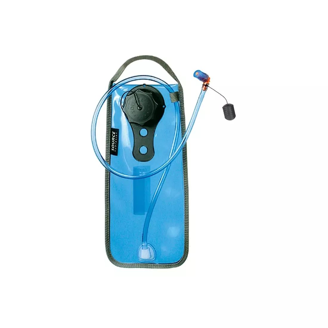 SOURCE SPINNER NC 2.0L Rucksack mit Wasserblase – Farbe: Schwarz und Grau