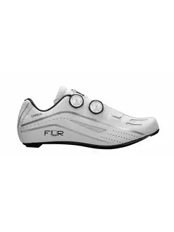 FLR F-XX Rennradschuhe, Full Carbon, Weiß