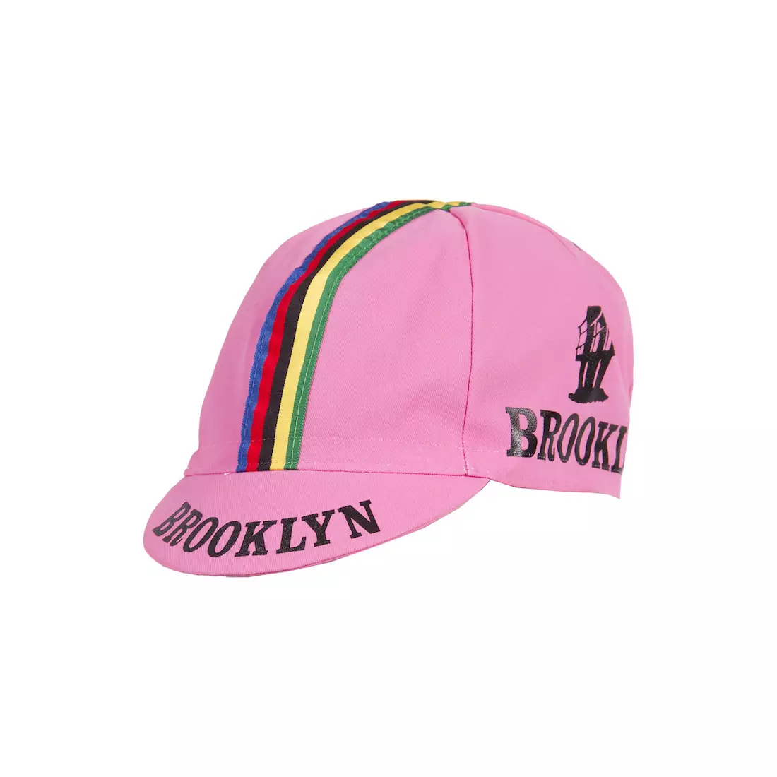 GIORDANA SS18 Radmütze – Brooklyn – Giro Pink mit Streifenband GI-S6-COCA-BROK-GIRO Einheitsgröße