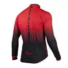 ROGELLI ISPIRATO Fahrrad-Sweatshirt, Schwarz und Rot 001.403