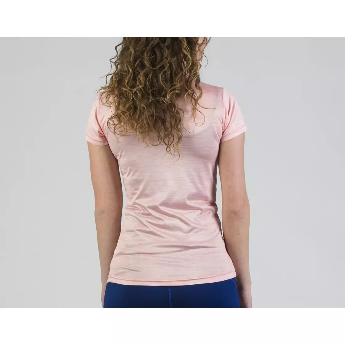 ROGELLI RUN DESIRE 840.264 - Damen kurzarm Sportshirt, Pink-Coral