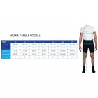 ROGELLI UMBRIA 2.0 Herren-Trägerhose schwarz und fluoreszierend