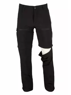 WETTERBERICHT - ROLANDO - Herren-Sporthose mit abnehmbaren Beinen, schwarz