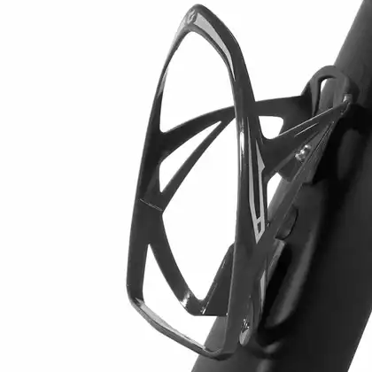 BLACKBURN Fahrrad Trinkflaschenhalter SLICK 23g - Kunststoff, schwarz glänzend