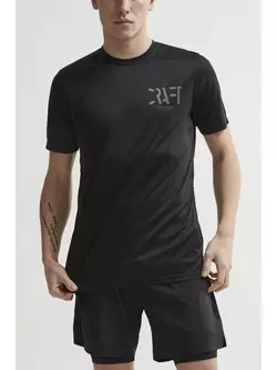 CRAFT EAZE Herren-Sport-T-Shirt, schwarz, 1906034
