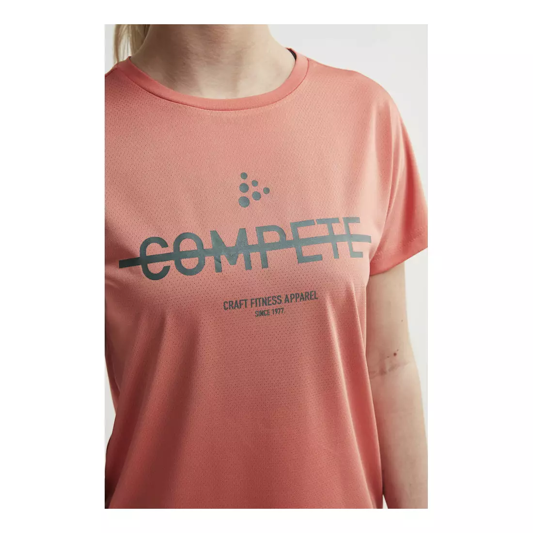 CRAFT EAZE MESH Damen-T-Shirt für Sport / Laufkoralle 1907019-734000