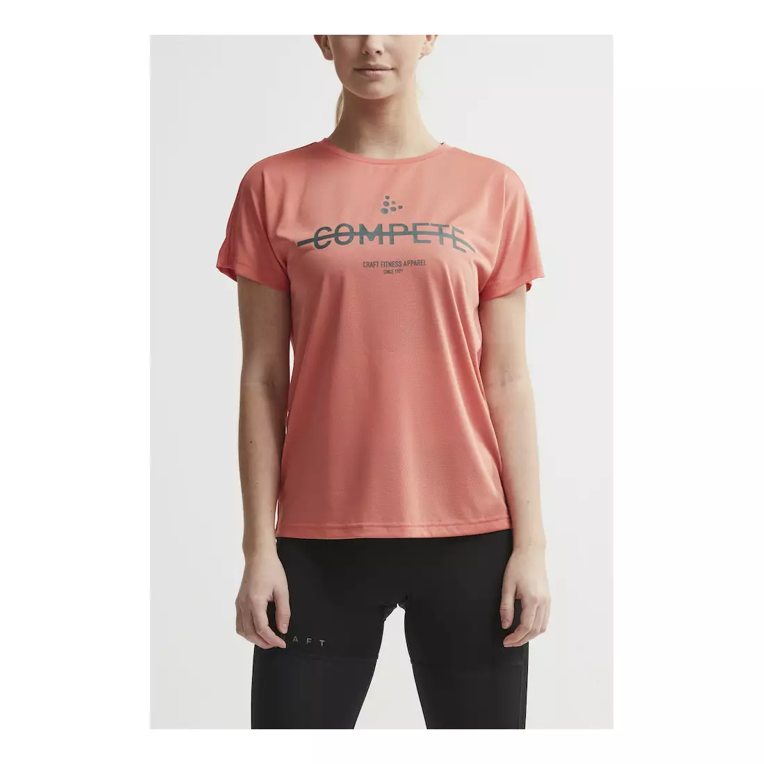CRAFT EAZE MESH Damen-T-Shirt für Sport / Laufkoralle 1907019-734000
