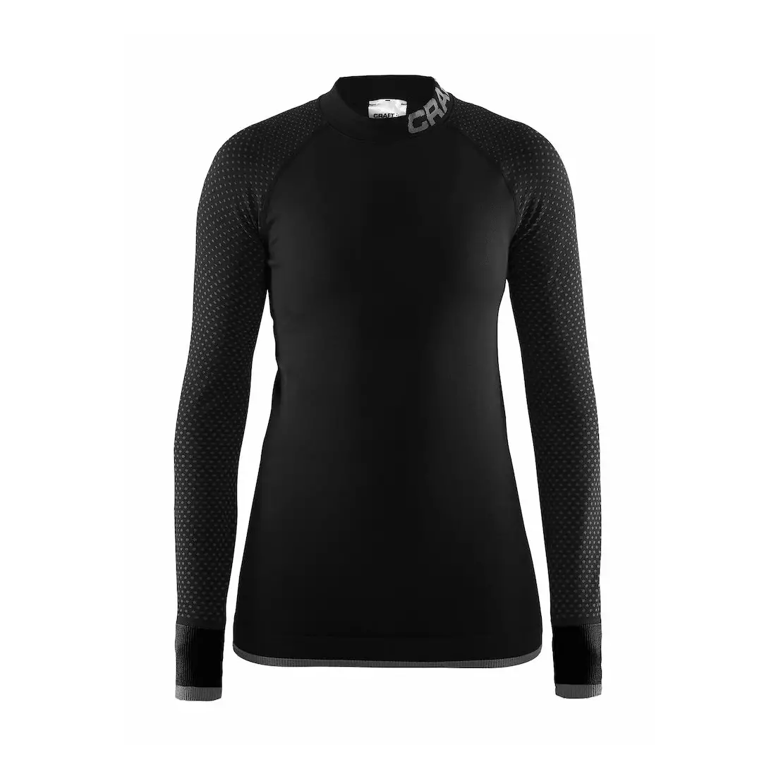 CRAFT WARM INTENSITY Damenunterwäsche, schwarzes T-Shirt, 1905347-999985