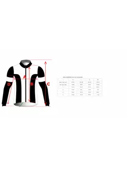 DEKO HUM D-Robax Fahrrad-Sweatshirt, schwarz und rot