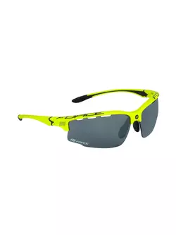 FORCE Sportbrille mit Wechselgläsern QUEEN fluo-schwarz, 91062