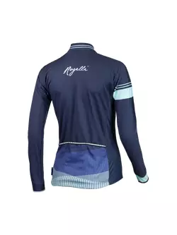 ROGELLI STELLE Damen-Radsport-Sweatshirt in Blau