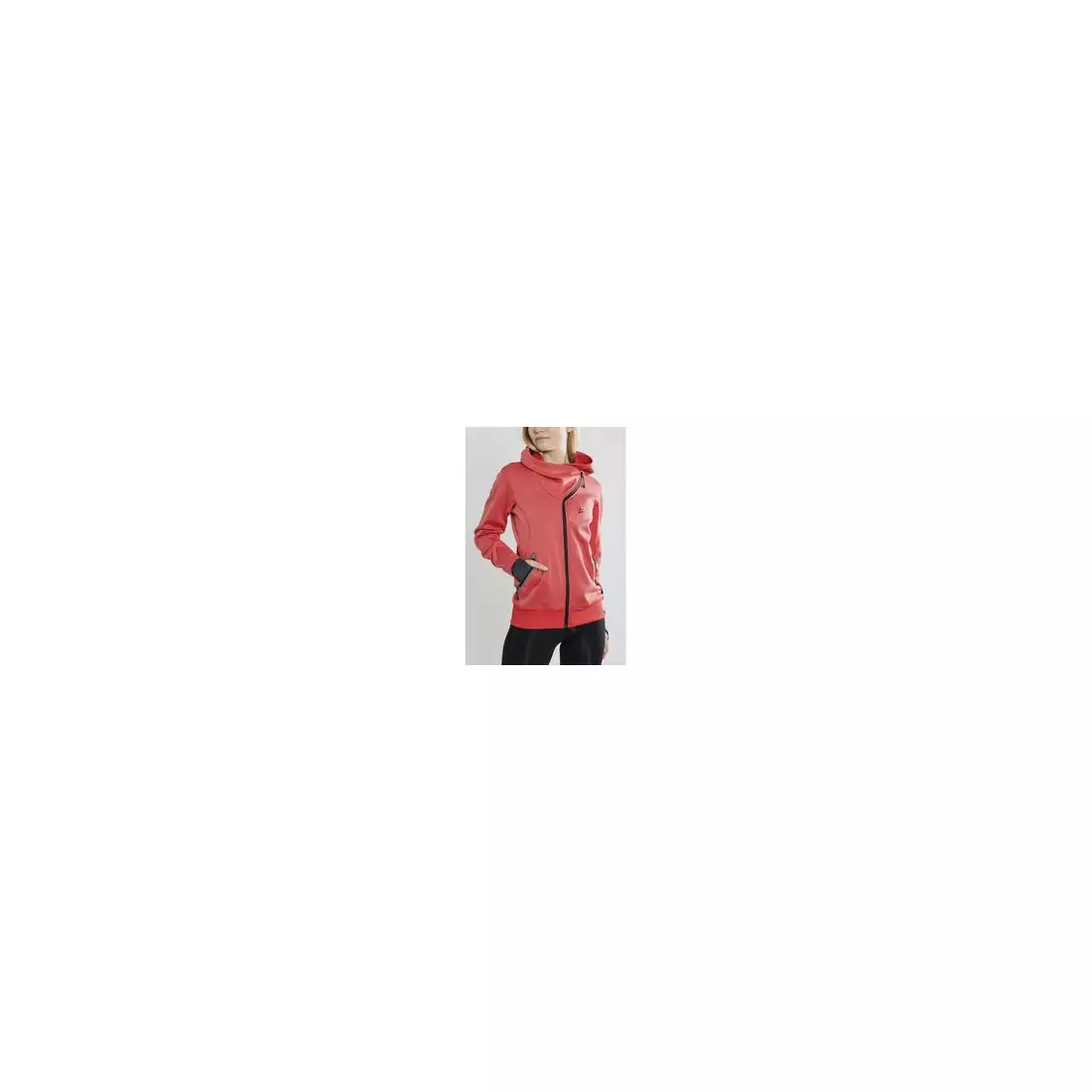 CRAFT SPORTS FLEECE ASSYMETRIC Damen Sport Sweatshirt rosa 1908010-48120000