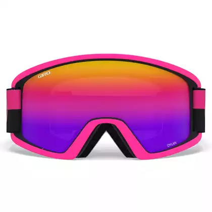 Ski-/Snowboardbrille GIRO DYLAN BLACK PINK THROWBACK GR-7094553