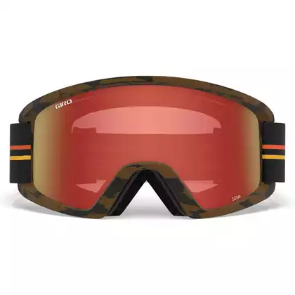  Ski/Snowboard Winterbrille GIRO SEMI GP BLACK ORANGE GR-7105387
