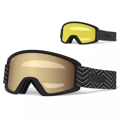 Ski-/Snowboardbrille GIRO DYLAN BLACK ZAG GR-7105440 