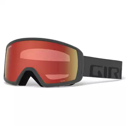 Ski-/Snowboardbrille GIRO SCAN FLASH GREY WORDMARK GR-7094454 