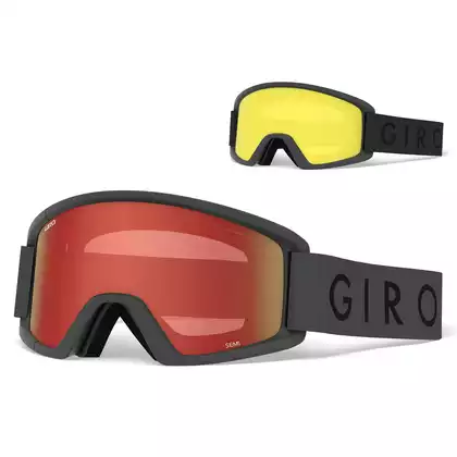 Ski-/Snowboardbrille GIRO SEMI GREY CORE GR-7102611