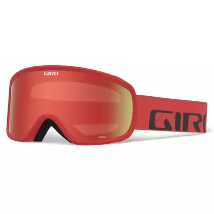 Winterbrille GIRO CRUZ RED WORDMARK - GR-7083045