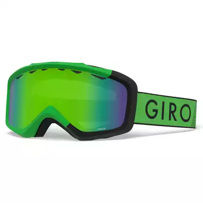 Junior Ski-/Snowboardbrille GRADE BRIGHT GREEN BLACK ZOOM GR-7083102
