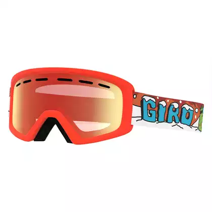 Junior Ski-/Snowboardbrille REV DINOSNOW GR-7105715