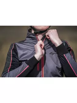 ROGELLI SHINE leicht isolierte Damen-Fahrradjacke 010.370 grau rosa