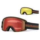 Ski/Snowboard Winterbrille GIRO SEMI GP BLACK ORANGE GR-7105387