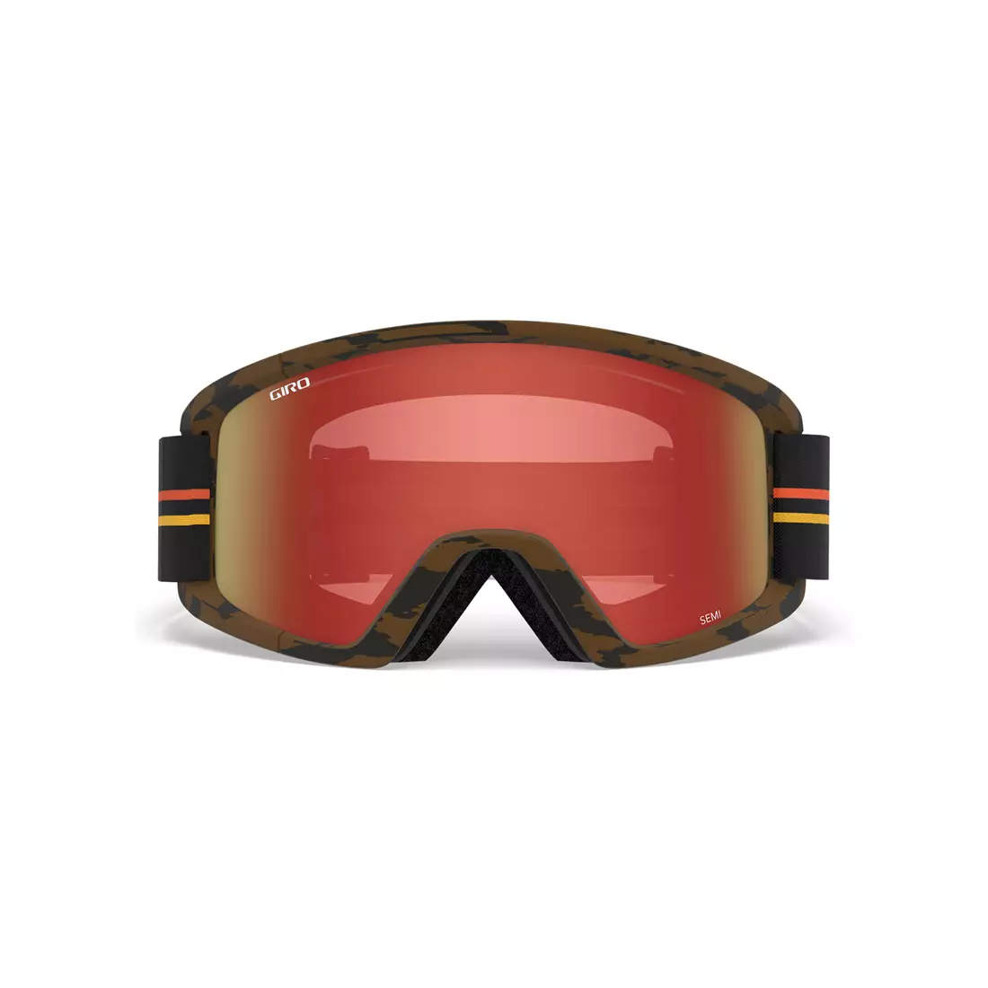 Ski/Snowboard Winterbrille GIRO SEMI GP BLACK ORANGE GR-7105387