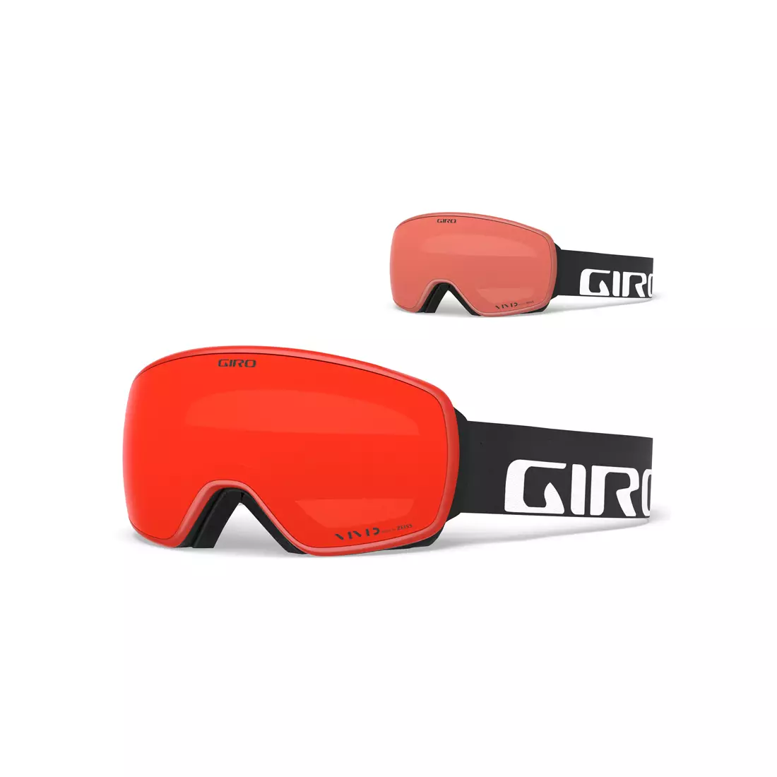 Ski-/Snowboardbrille GIRO AGENT BLACK WORDMARK GR-7094195