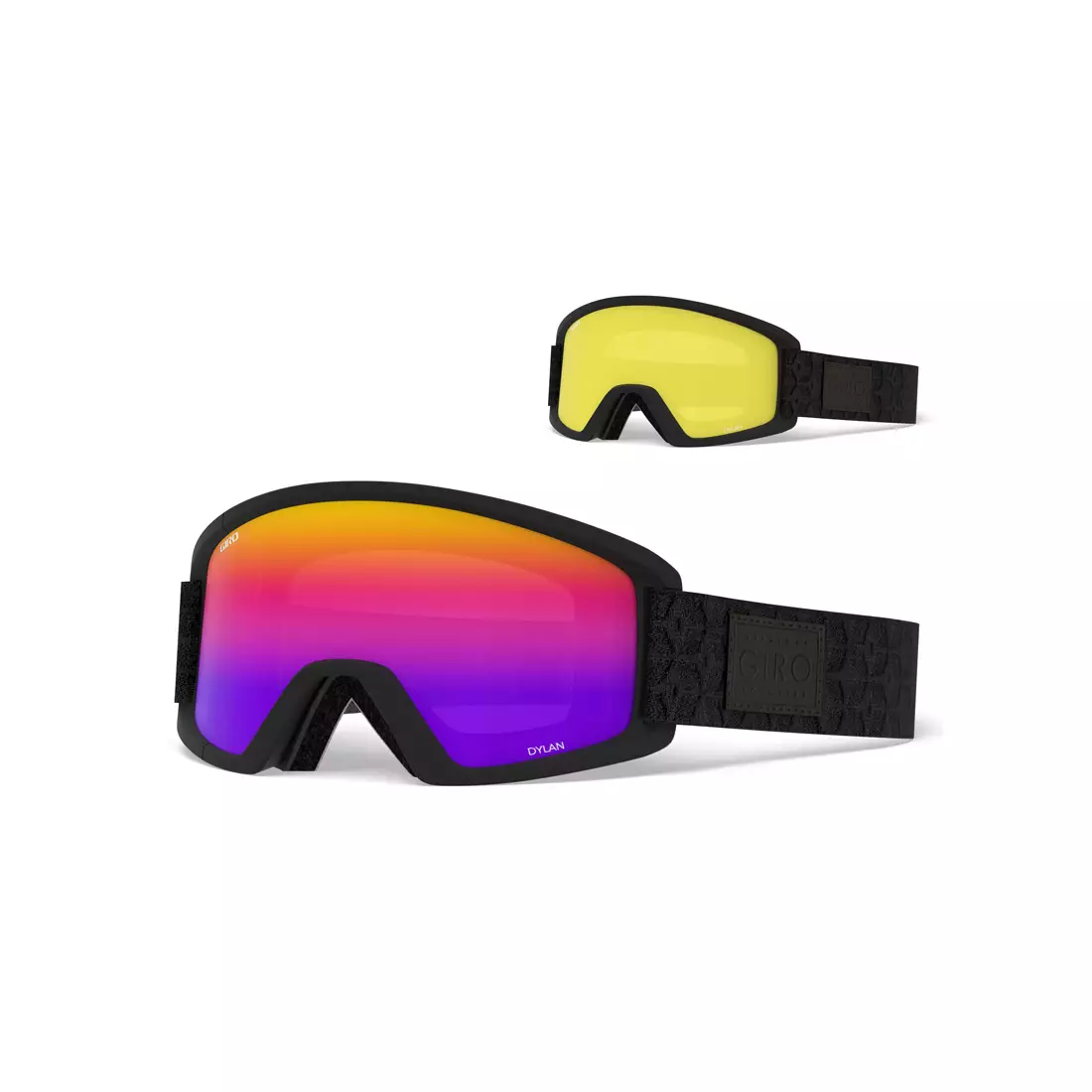 Ski-/Snowboardbrille GIRO DYLAN BLACK QUILTED GR-7083561
