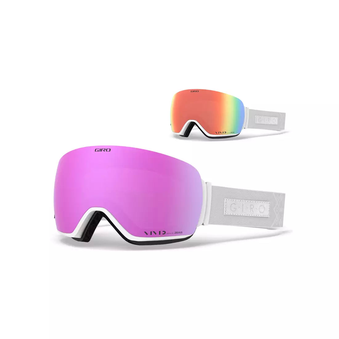 Ski-/Snowboardbrille GIRO LUSI WHITE VELVET GR-7094539