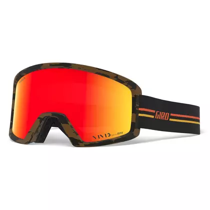 Ski-/Snowboardbrille GIRO RINGO BLACK ORANGE GR-7105412