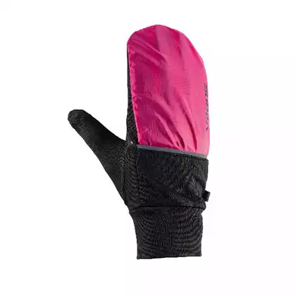 VIKING VERMONT Multi-Handschuhe mit LED-Lampe 140/20/0011/42 rosa-schwarz